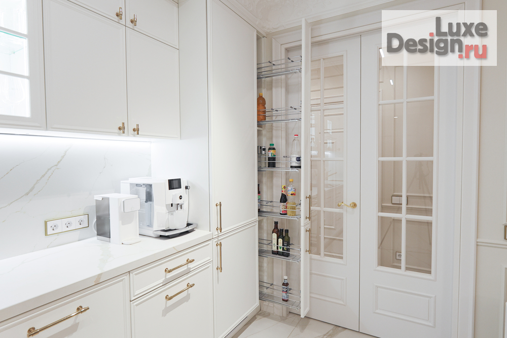 Дизайн интерьера кухни "Кухня-гостиная  в ЖК Нахимов" (фото 8)