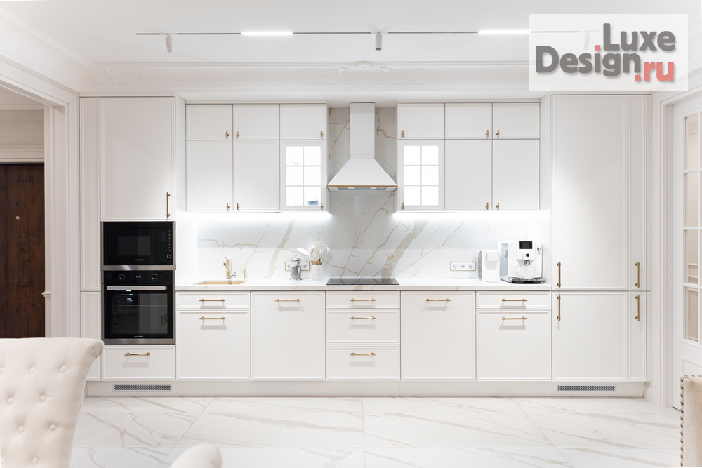 Дизайн интерьера кухни "Кухня-гостиная  в ЖК Нахимов" (фото 9)