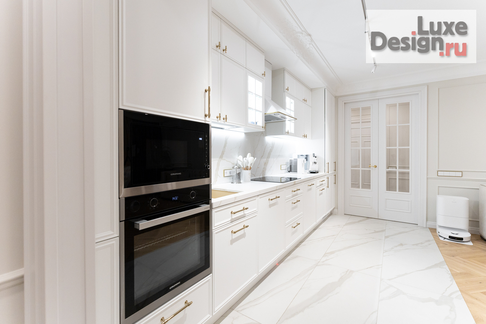 Дизайн интерьера кухни "Кухня-гостиная  в ЖК Нахимов" (фото 11)