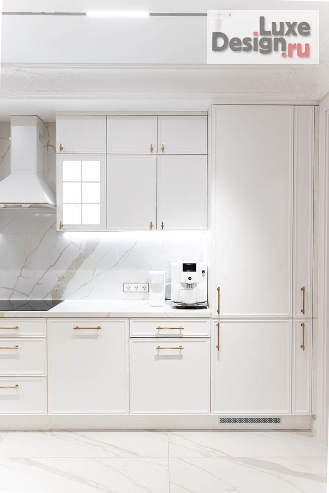 Дизайн интерьера кухни "Кухня-гостиная  в ЖК Нахимов" (фото 14)