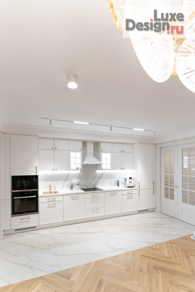 Дизайн интерьера кухни "Кухня-гостиная  в ЖК Нахимов" (фото 15)
