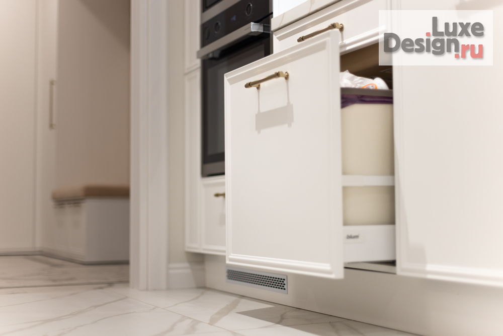 Дизайн интерьера кухни "Кухня-гостиная  в ЖК Нахимов" (фото 20)