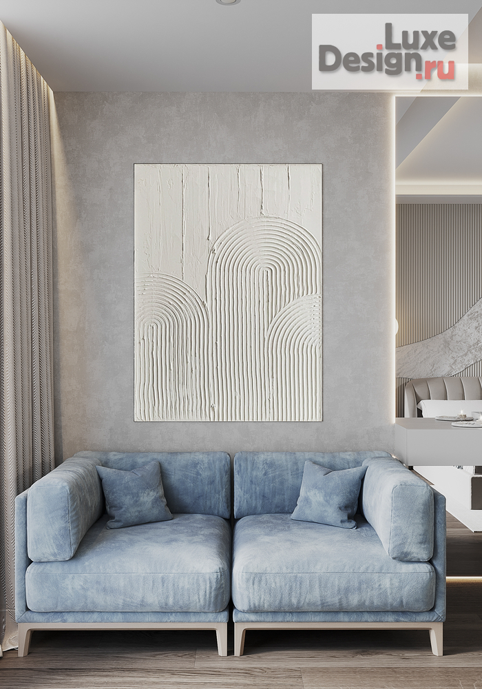 Дизайн интерьера спальни "Спальня и гардеробная в Таунхаусе." (фото 12)