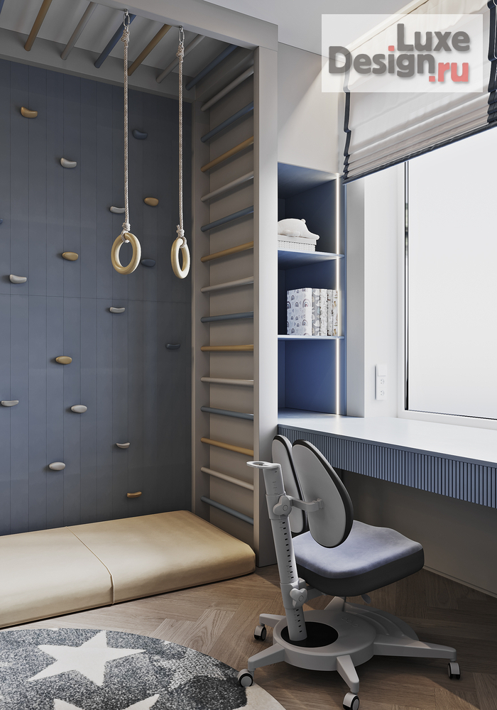 Дизайн интерьера детской "Детская комната для мальчика" (фото 5)