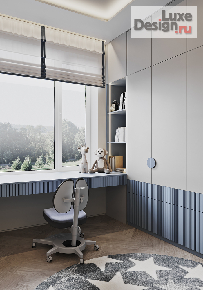 Дизайн интерьера детской "Детская комната для мальчика" (фото 6)