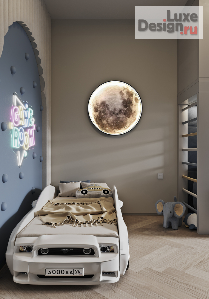 Дизайн интерьера детской "Детская комната для мальчика" (фото 8)