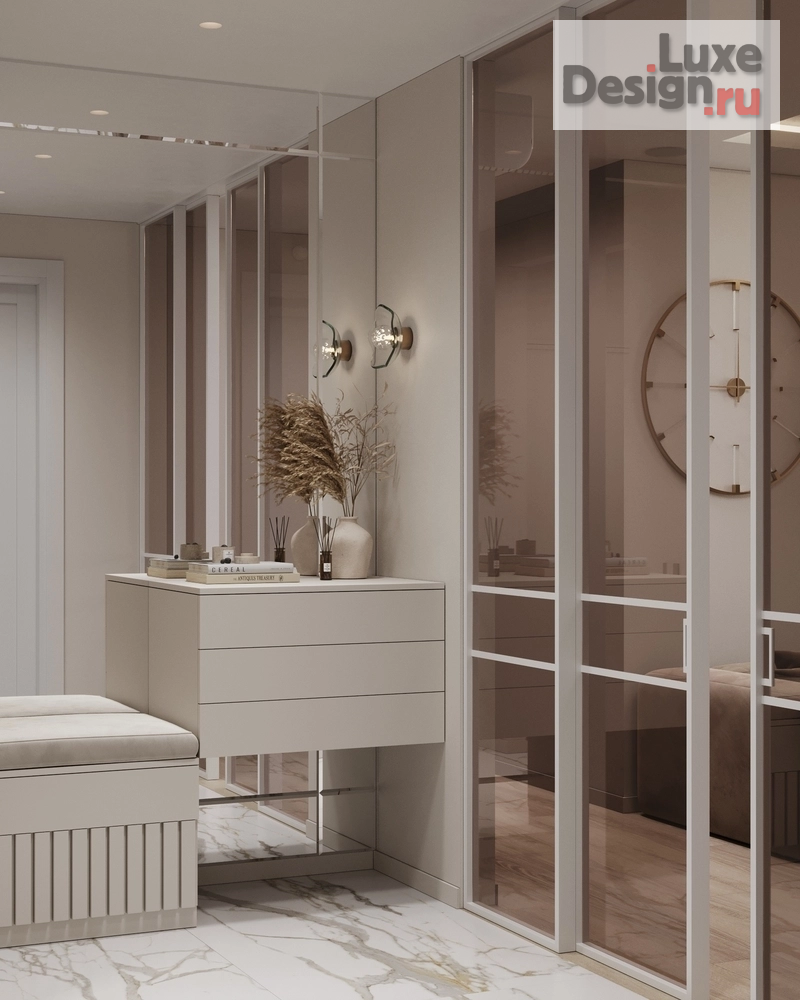 Дизайн интерьера гостиной "Кухня-гостиная в квартире ЖК Голден Сити" (фото 22)