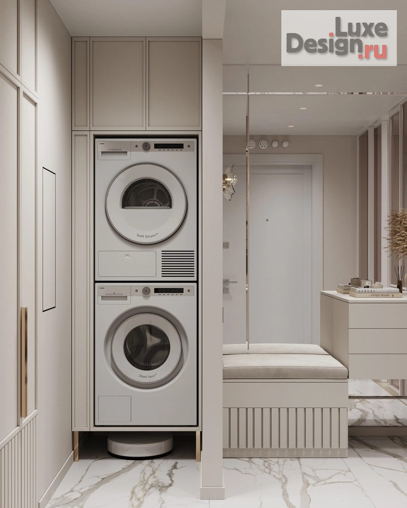 Дизайн интерьера гостиной "Кухня-гостиная в квартире ЖК Голден Сити" (фото 23)