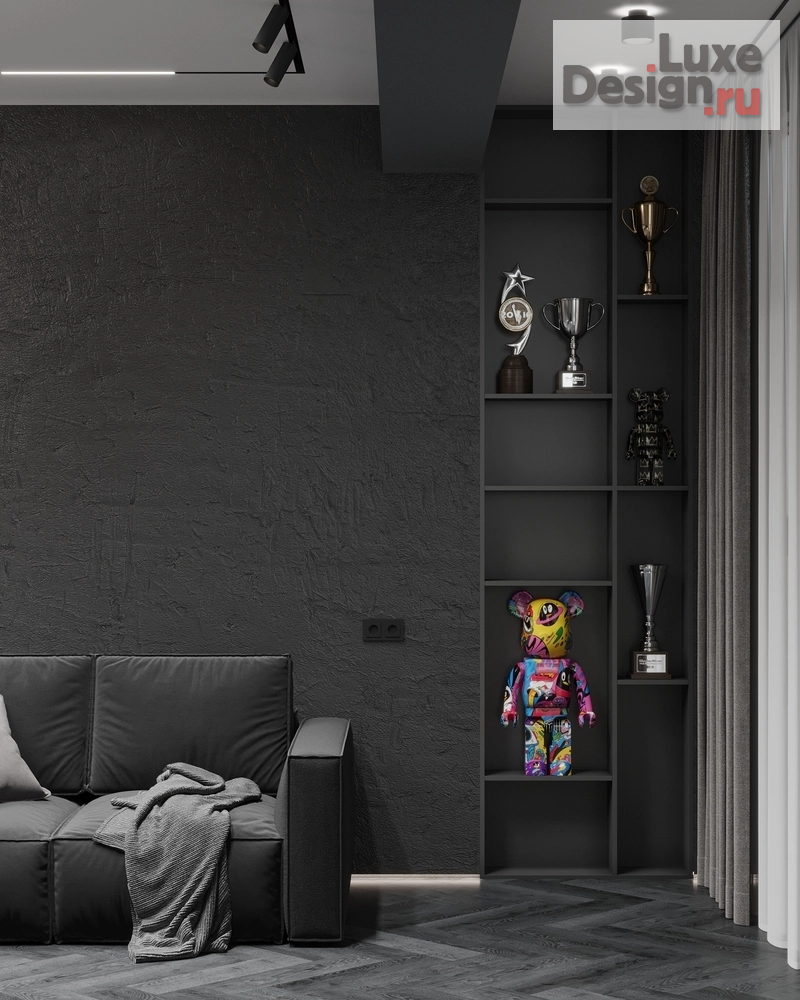 Дизайн интерьера однокомнатной квартиры "Однокомнатная квартира Микки" (фото 10)