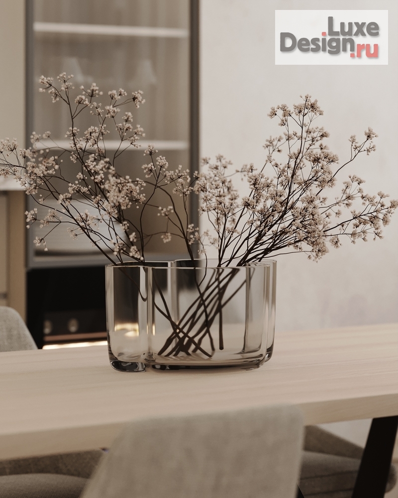 Дизайн интерьера таунхауса "Кухня- Гостиная в загородном доме." (фото 11)