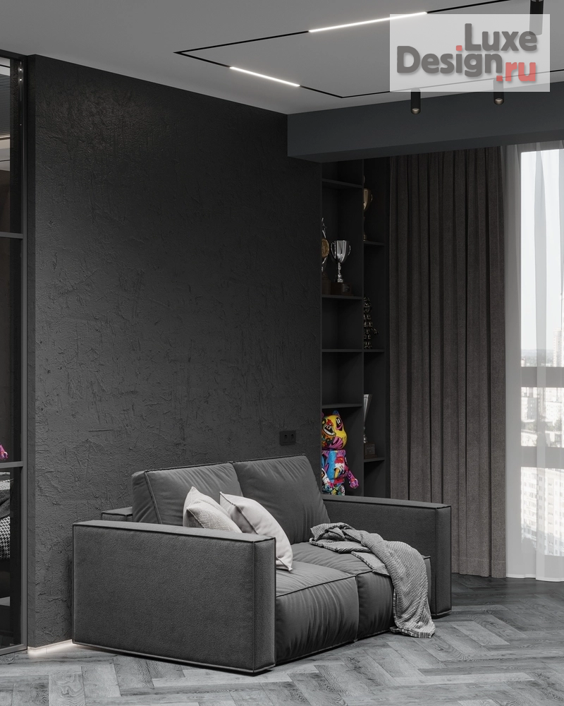 Дизайн интерьера однокомнатной квартиры "Однокомнатная квартира Микки" (фото 6)