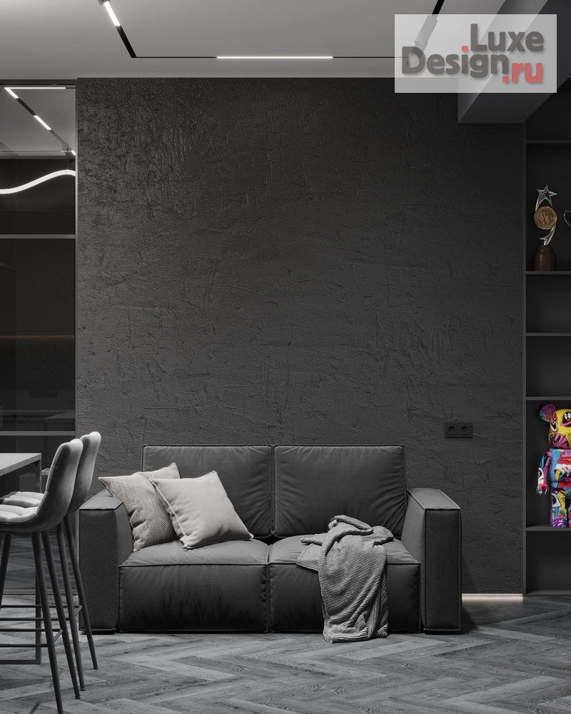 Дизайн интерьера однокомнатной квартиры "Однокомнатная квартира Микки" (фото 8)