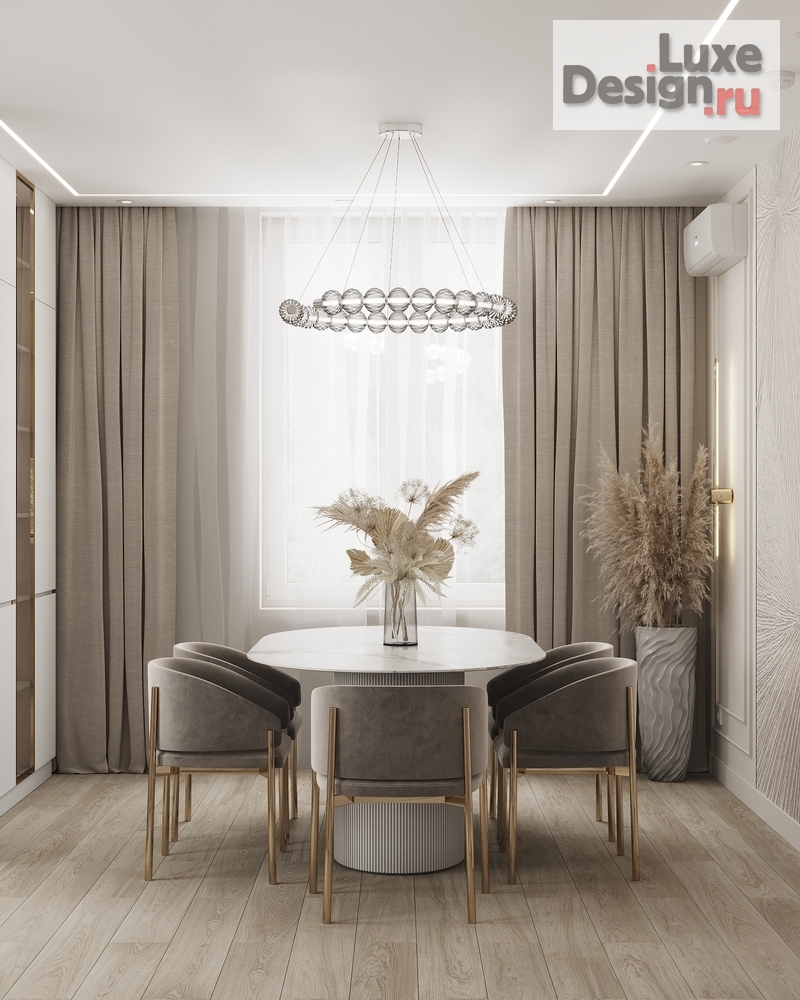 Дизайн интерьера загородного дома "Кухня в загородном доме." (фото 3)