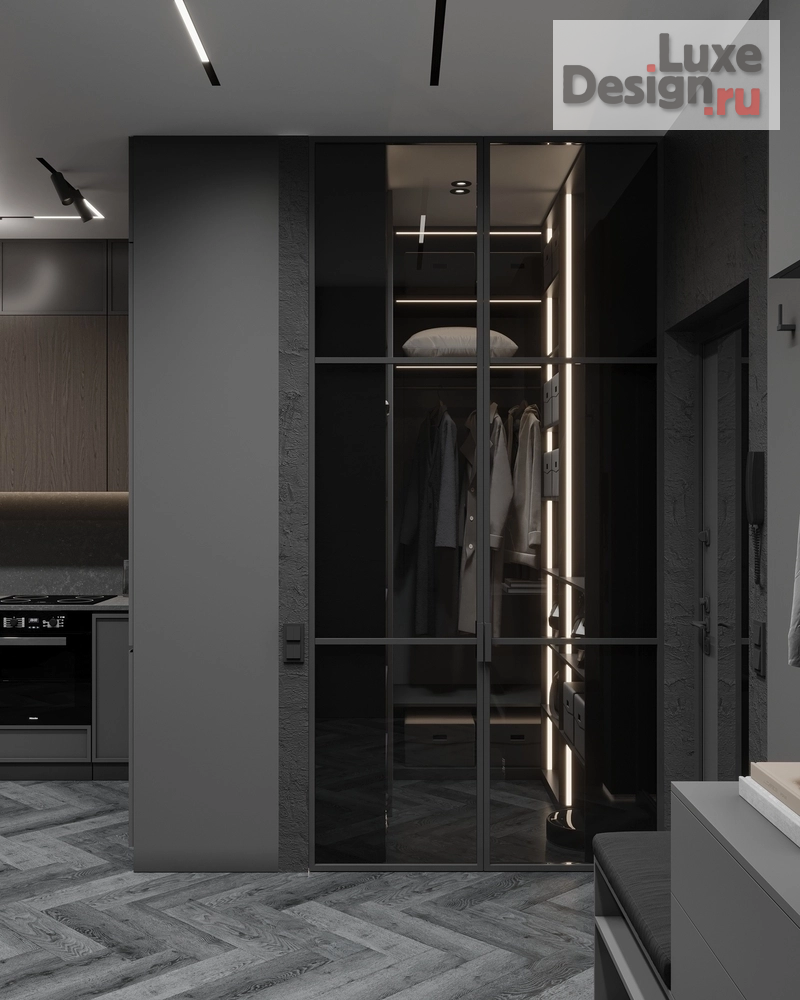 Дизайн интерьера однокомнатной квартиры "Однокомнатная квартира Микки" (фото 13)