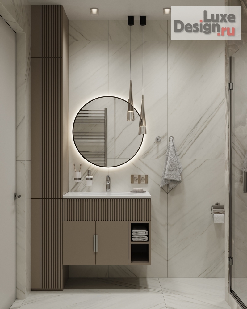 Частная архитектура "Сан.узлы в  квартире ЖК Голден сити." (фото 10)