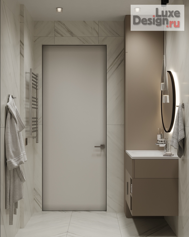 Частная архитектура "Сан.узлы в  квартире ЖК Голден сити." (фото 12)