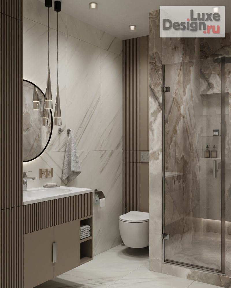 Частная архитектура "Сан.узлы в  квартире ЖК Голден сити." (фото 15)