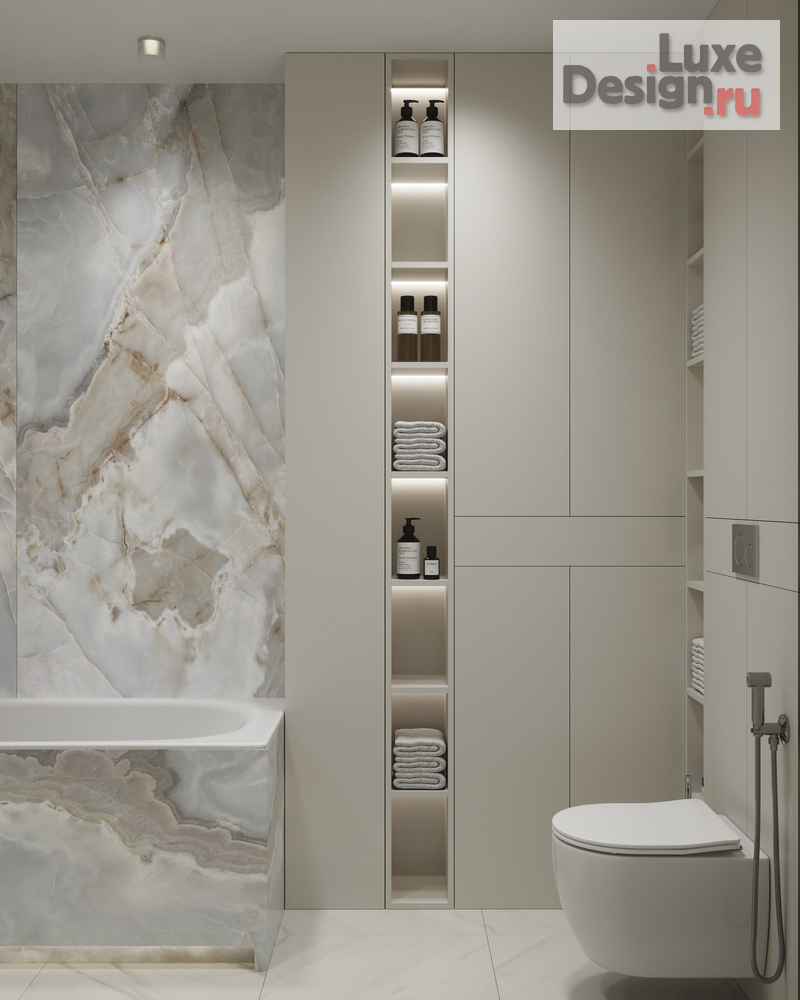 Частная архитектура "Сан.узлы в  квартире ЖК Голден сити." (фото 7)