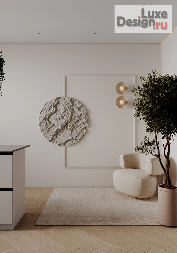 Дизайн интерьера однокомнатной квартиры "Интерьер квартиры для молодой девушки" (фото 1)