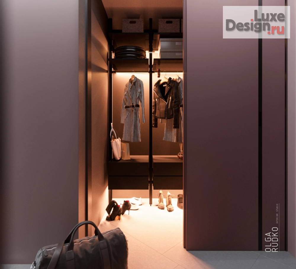 Дизайн интерьера трехкомнатной квартиры "Loft" (фото 4)