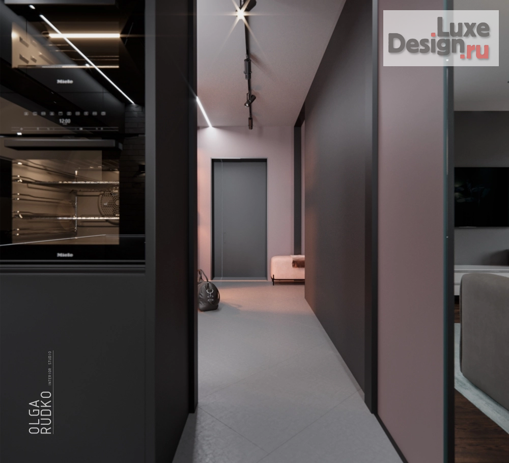 Дизайн интерьера трехкомнатной квартиры "Loft" (фото 8)