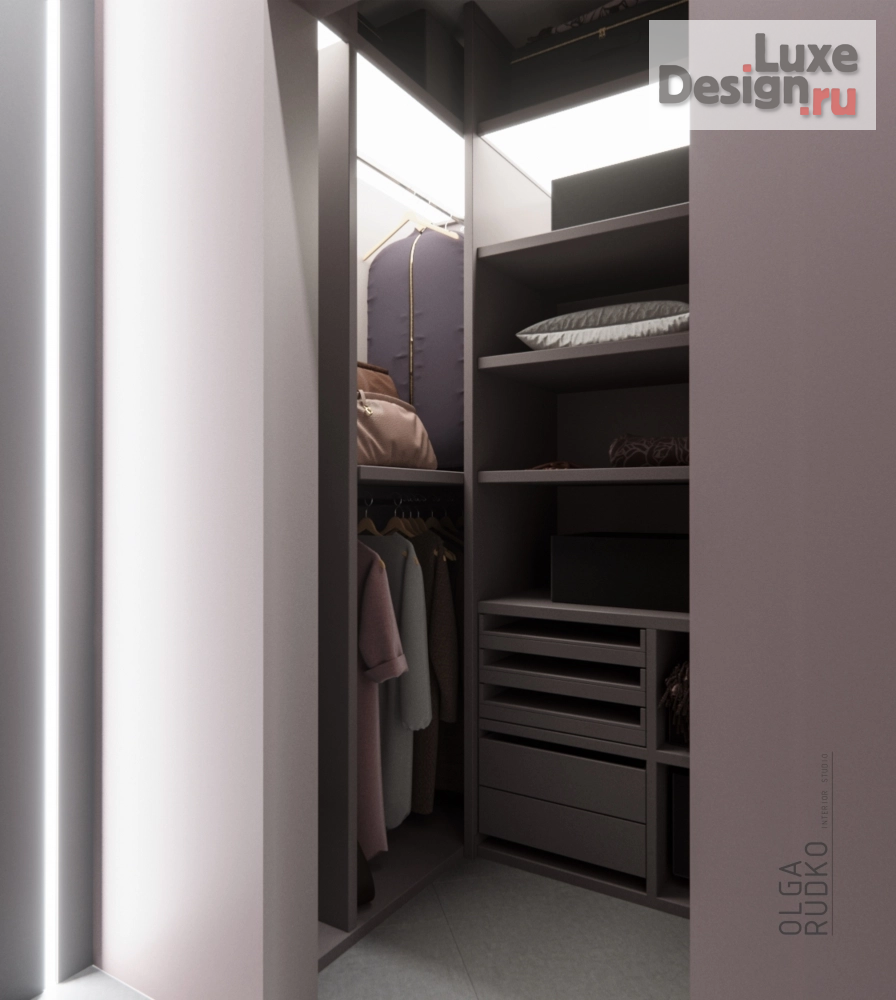 Дизайн интерьера трехкомнатной квартиры "Loft" (фото 11)