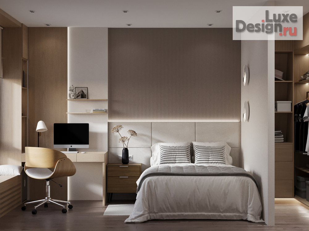 Дизайн интерьера спальни "Спальня подростка " (фото 2)