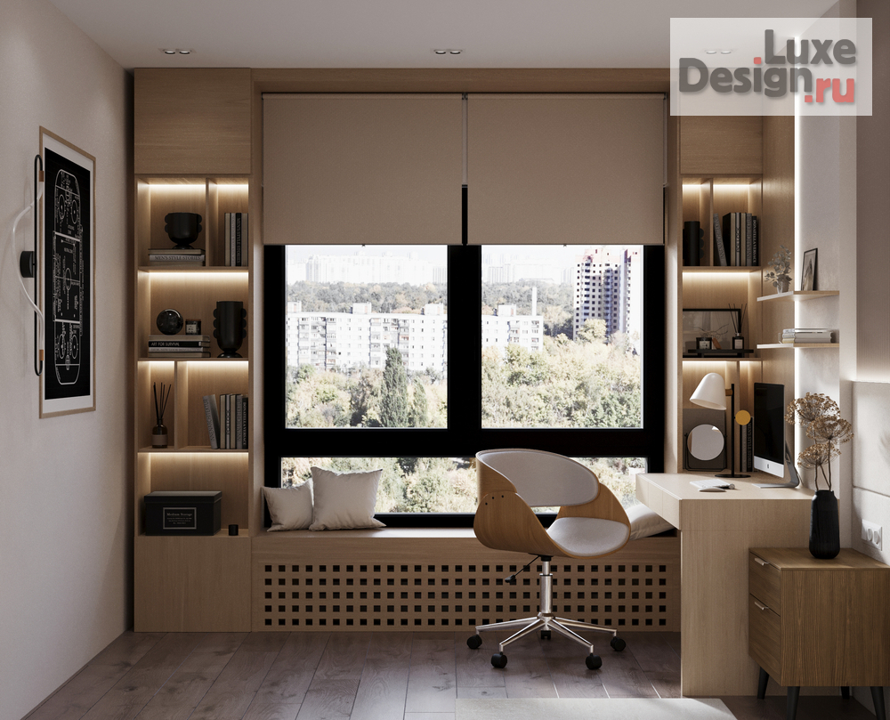 Дизайн интерьера спальни "Спальня подростка " (фото 1)