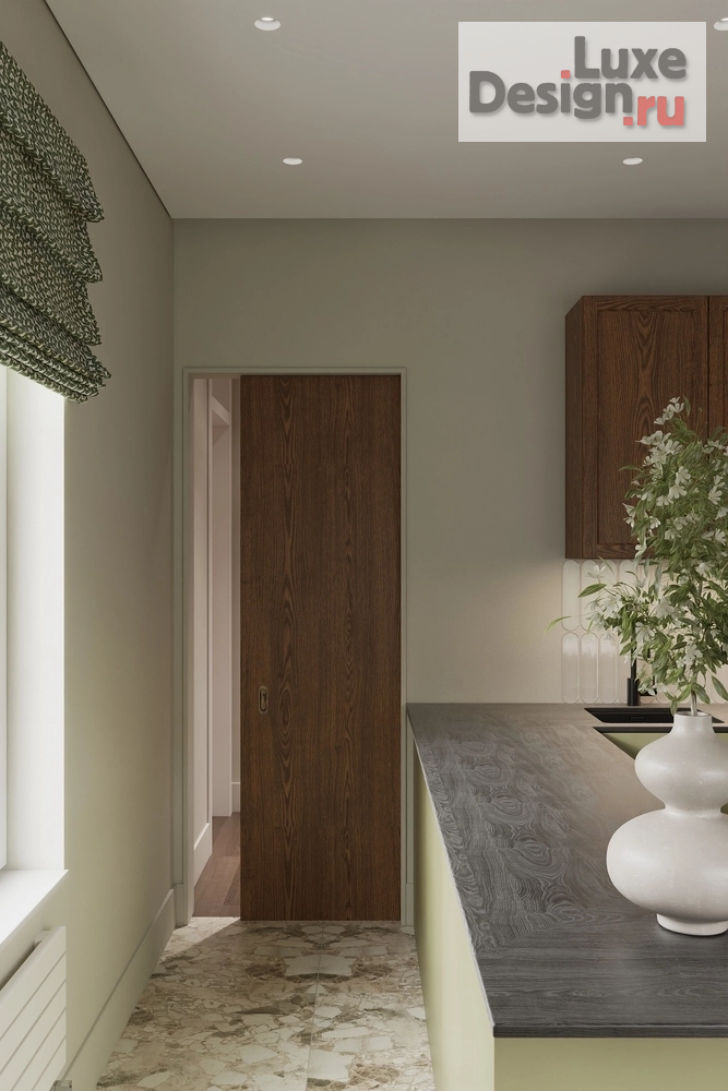 Дизайн интерьера загородного дома "Кухня" (фото 8)