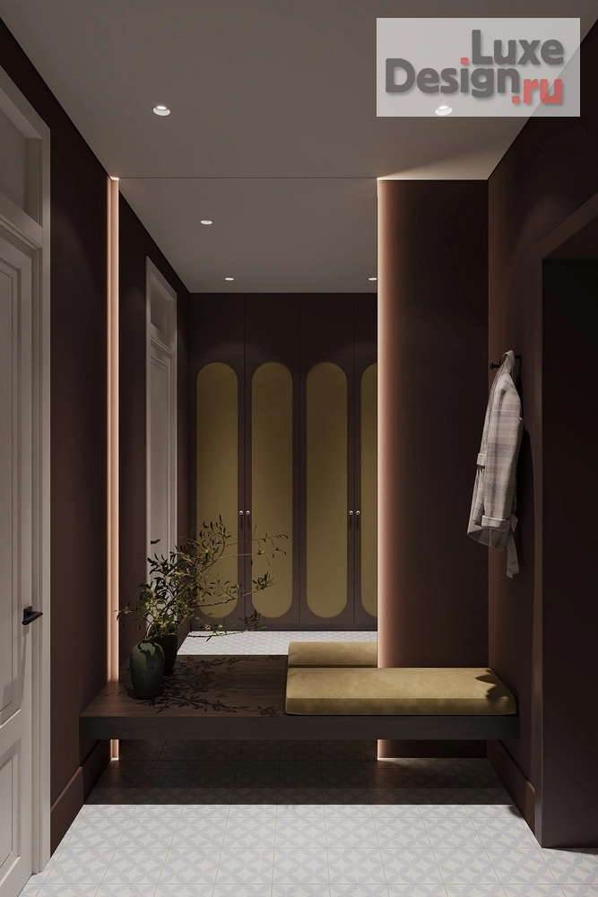 Дизайн интерьера загородного дома "Прихожая " (фото 1)