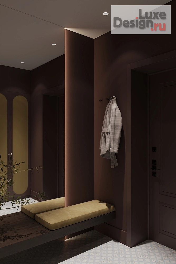 Дизайн интерьера загородного дома "Прихожая " (фото 3)