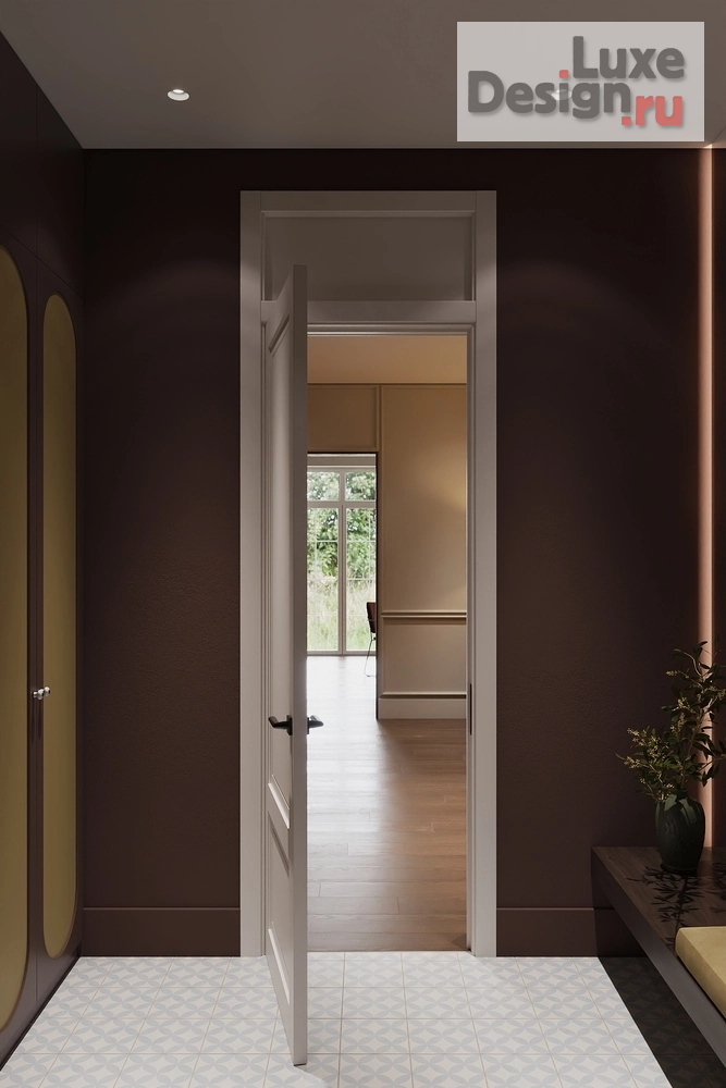 Дизайн интерьера загородного дома "Прихожая " (фото 4)