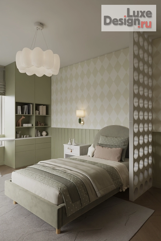 Дизайн интерьера частного дома "Детская " (фото 2)