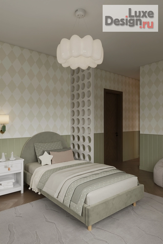 Дизайн интерьера частного дома "Детская " (фото 7)