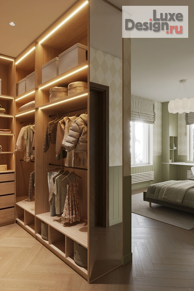 Дизайн интерьера частного дома "Детская " (фото 10)