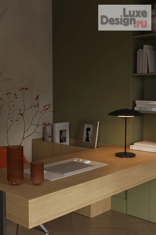 Дизайн интерьера частного дома "Кабинет" (фото 7)