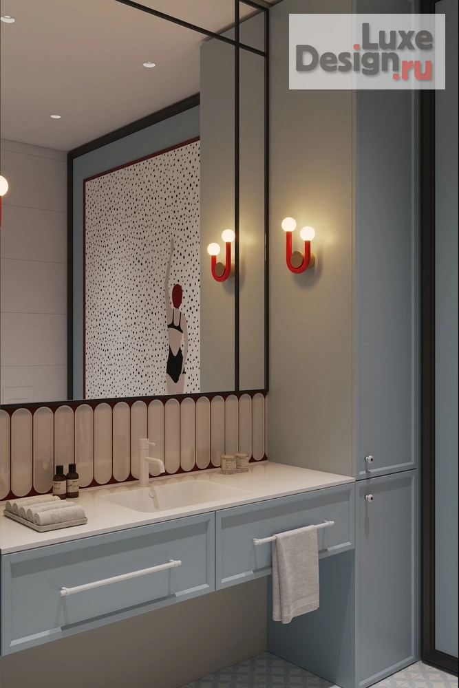 Дизайн интерьера загородного дома "Мастер блок " (фото 19)