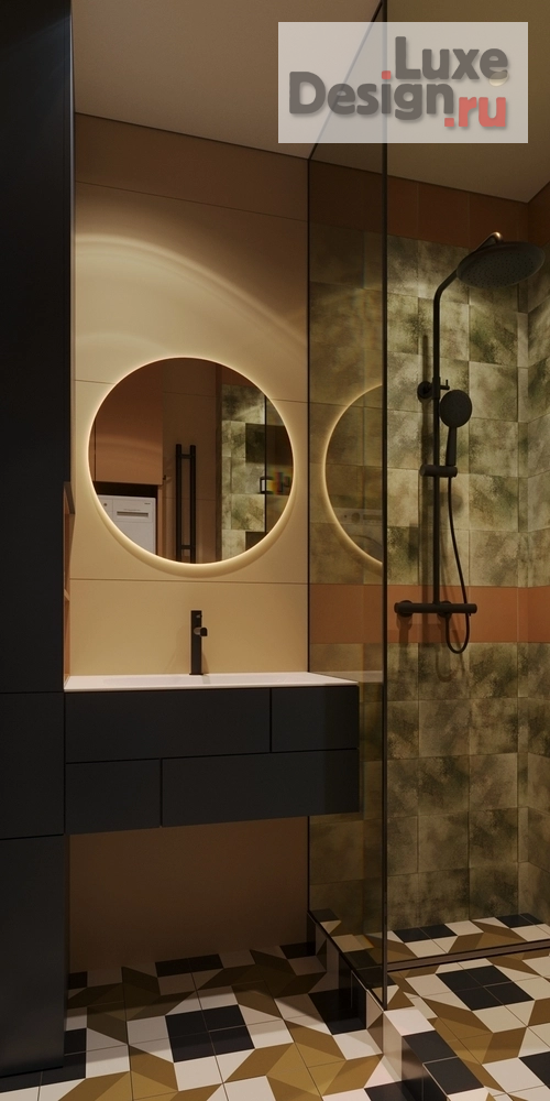 Дизайн интерьера однокомнатной квартиры "Квартира для молодого человека" (фото 8)