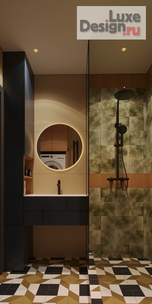 Дизайн интерьера однокомнатной квартиры "Квартира для молодого человека" (фото 9)