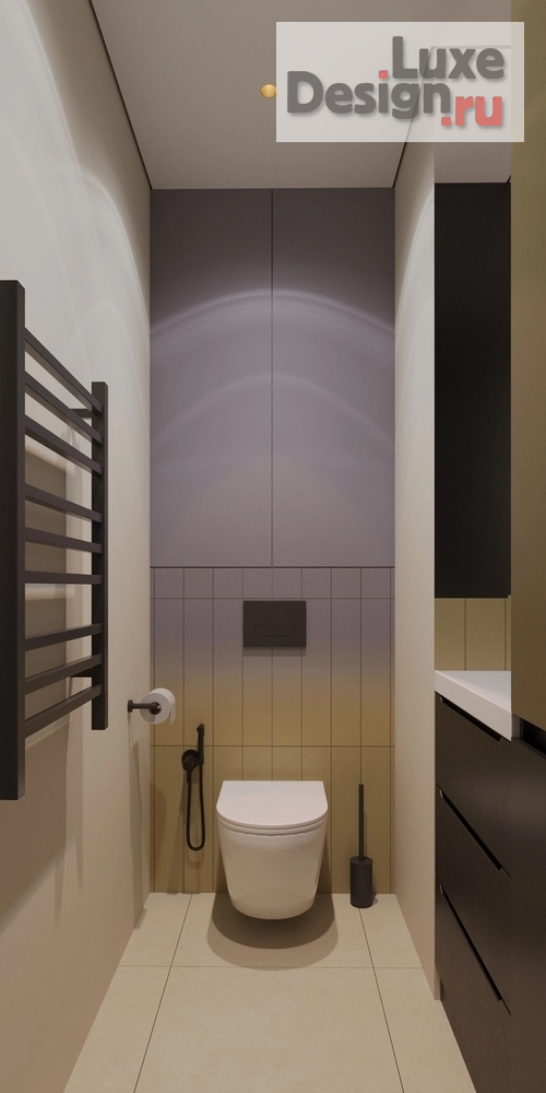 Дизайн интерьера однокомнатной квартиры "Квартира для молодого человека" (фото 18)