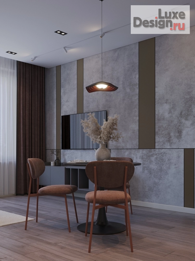 Дизайн интерьера однокомнатной квартиры "Квартира для молодого человека" (фото 6)