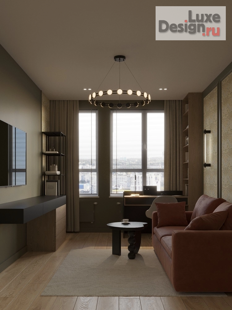 Дизайн интерьера однокомнатной квартиры "Квартира для сдачи в аренду " (фото 14)