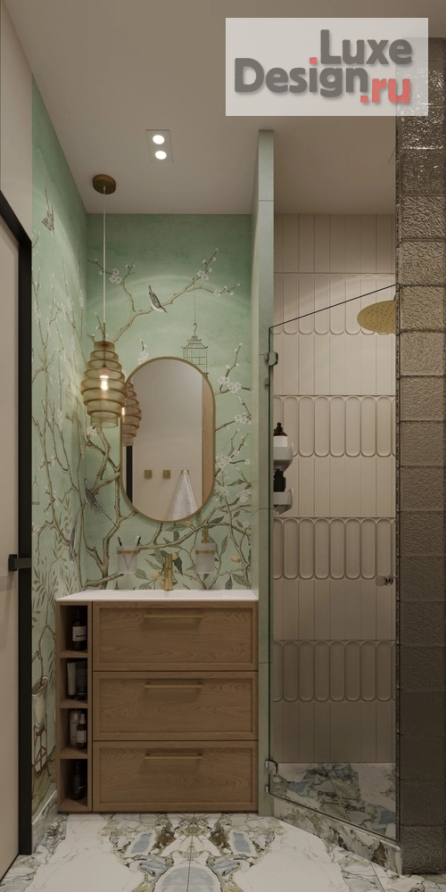 Дизайн интерьера однокомнатной квартиры "Квартира для сдачи в аренду " (фото 23)