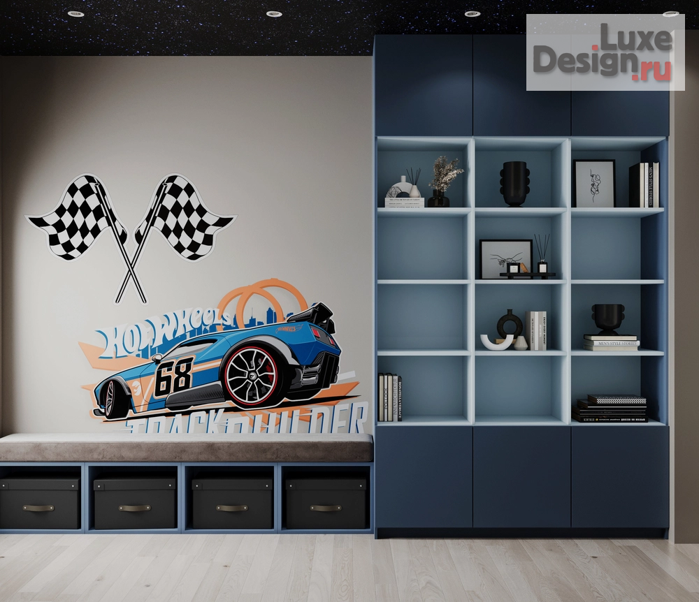 Дизайн интерьера детской "Детская " (фото 1)