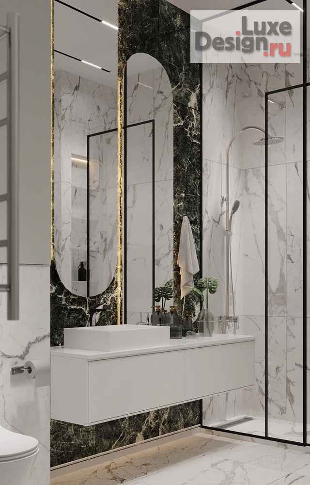 Дизайн интерьера трехкомнатной квартиры "Частный дом в КП "Романовка"" (фото 6)