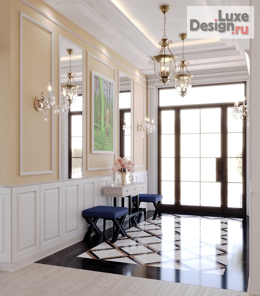 Дизайн интерьера загородного дома "Частный дом в п. Вырица" (фото 8)