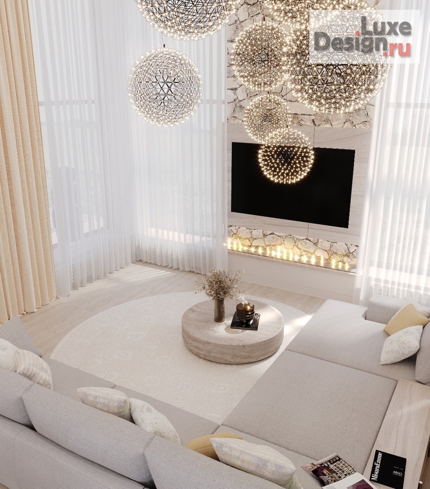 Дизайн интерьера загородного дома "Частный дом в п. Вырица" (фото 1)