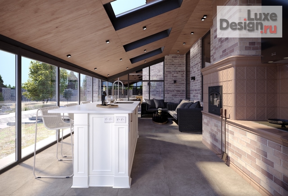 Дизайн интерьера загородного дома "Частный дом в п. Вырица" (фото 6)