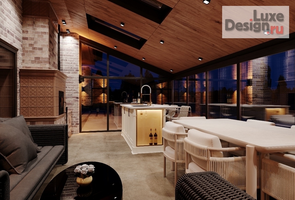 Дизайн интерьера загородного дома "Частный дом в п. Вырица" (фото 7)