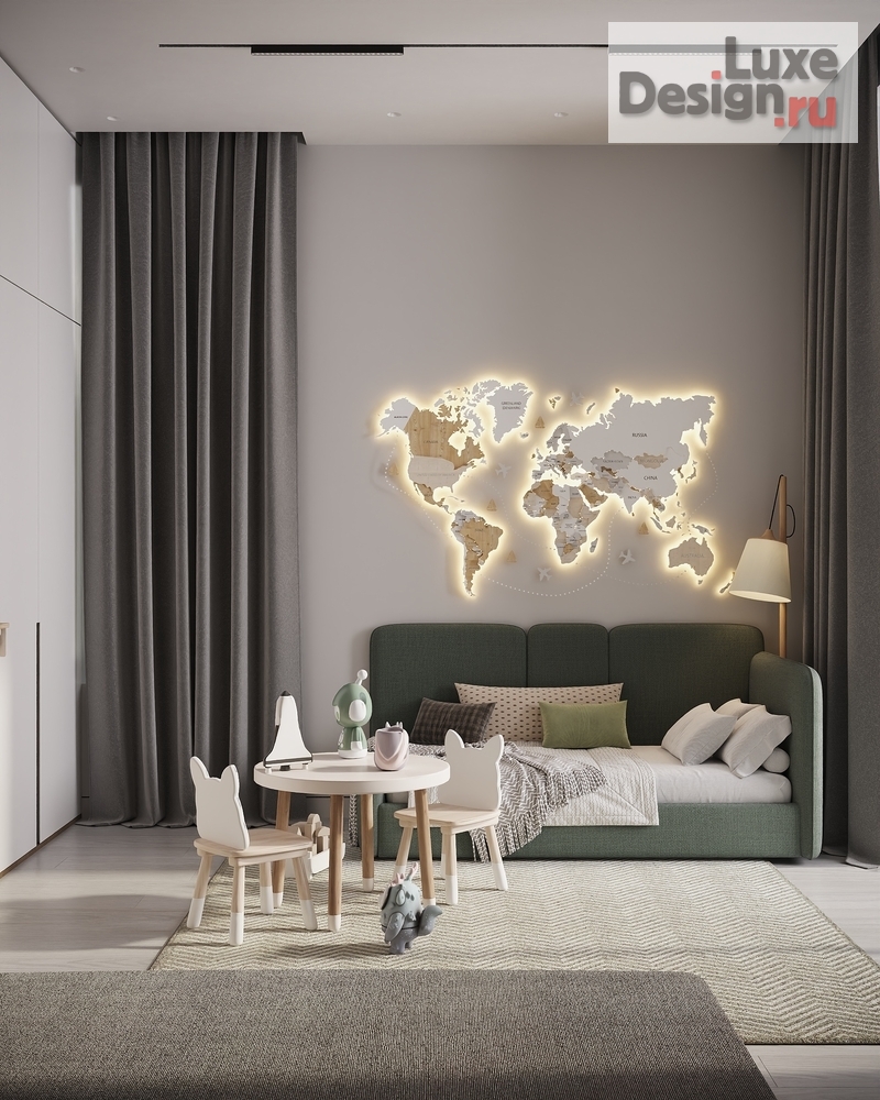 Дизайн интерьера загородного дома "Частный дом в КП "Алые Паруса"" (фото 3)